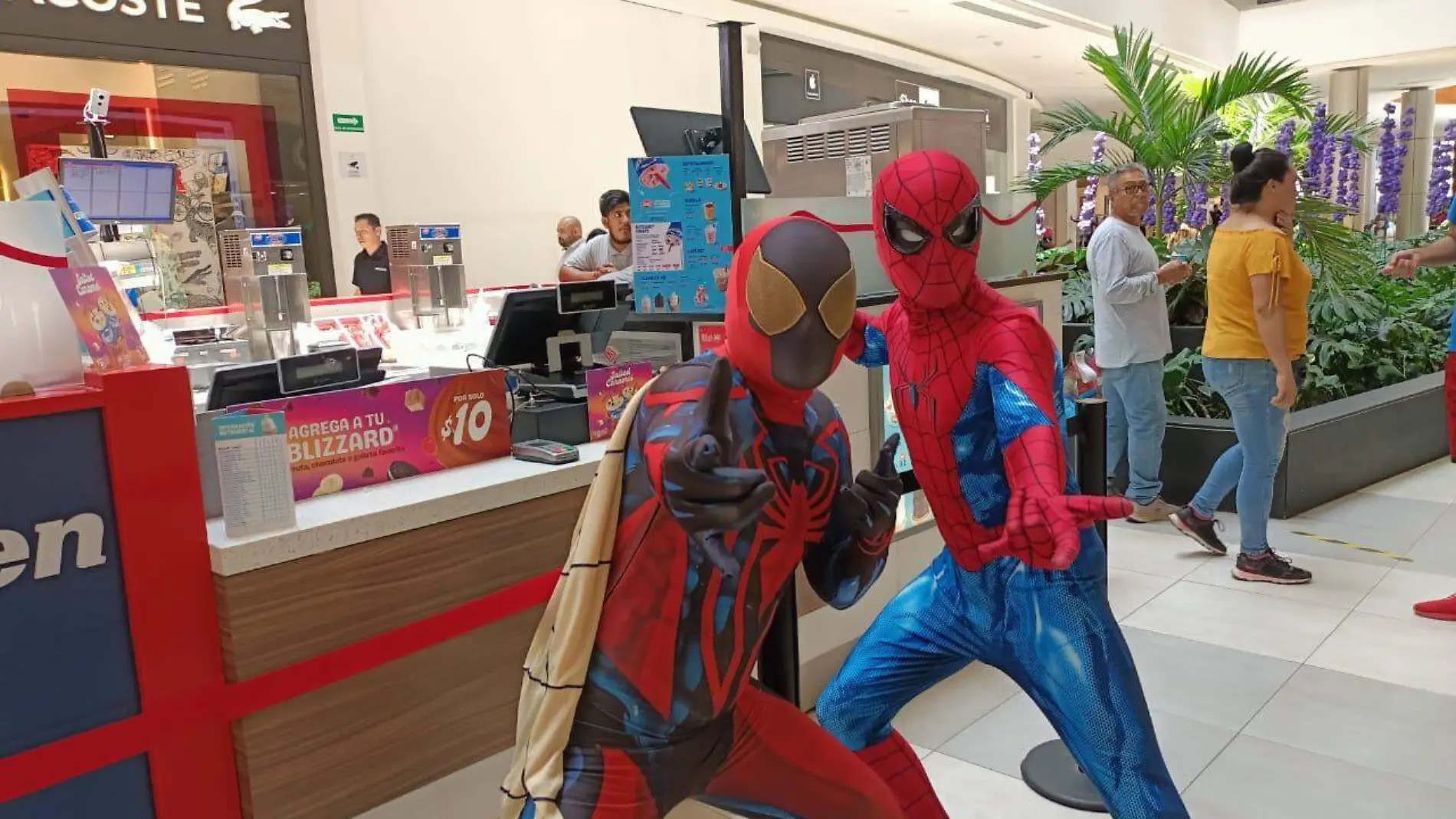 Más de 20 Spider-Man llegan a Altama Tampico 